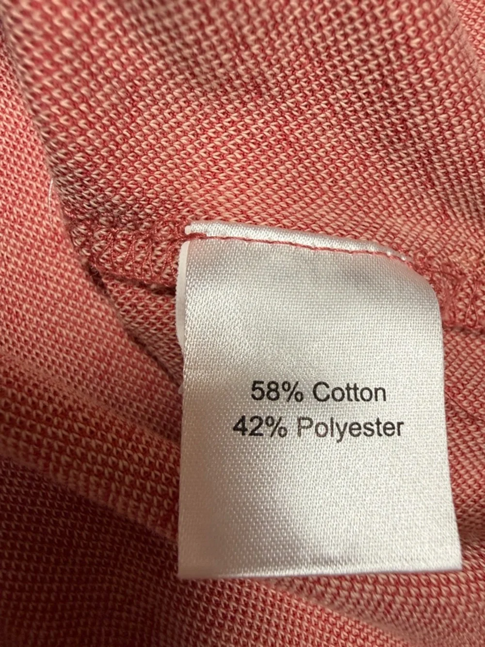 Tommy Bahama Rose-Pink Diamond-Pattern Polo - Picture 4 of 5